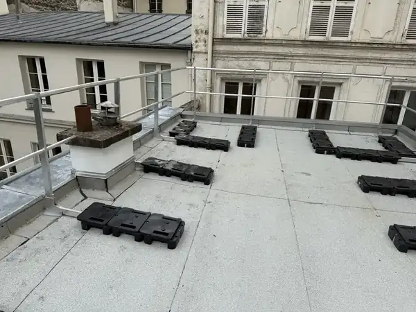 Rénovation d'étanchéité de toit terrasse à Paris 8e, Paris 8e