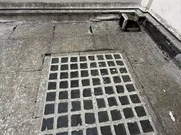 Étanchéité de toiture-terrasse et VELUX toit plat à Paris 11e, photo 1 sur 9 : ancienne dalle paves verre detail avant