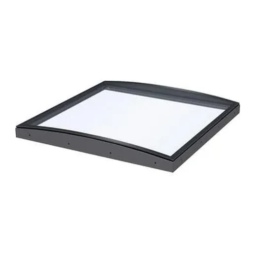 Fenêtre de toit plat VELUX à verre courbé, référence CFU · CVU